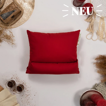 TRAVEL Nackenkissen in Safranrot